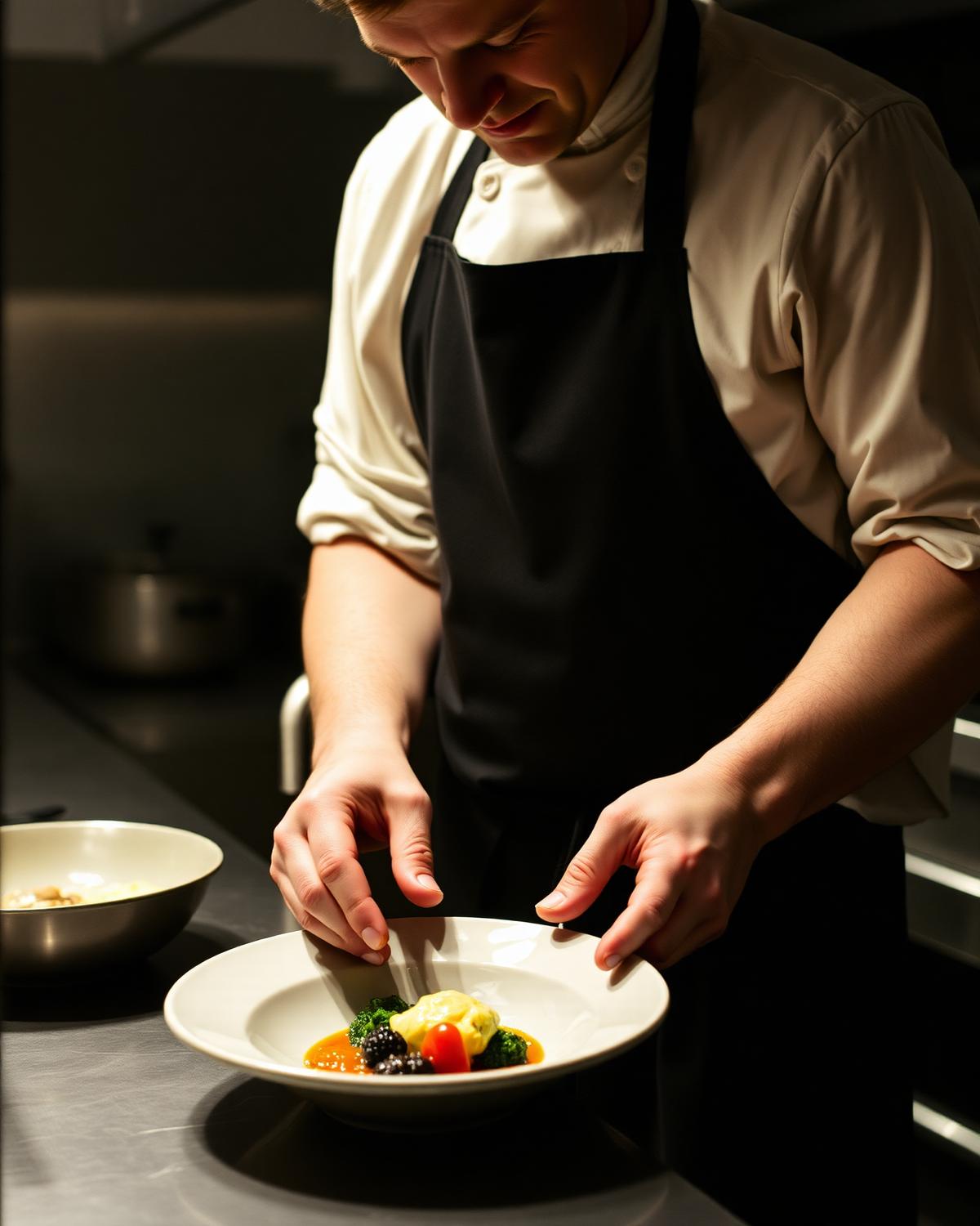 Küchenchef Mattis Vollmer